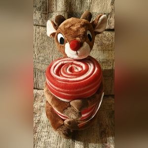 Rudolph Plush Throw